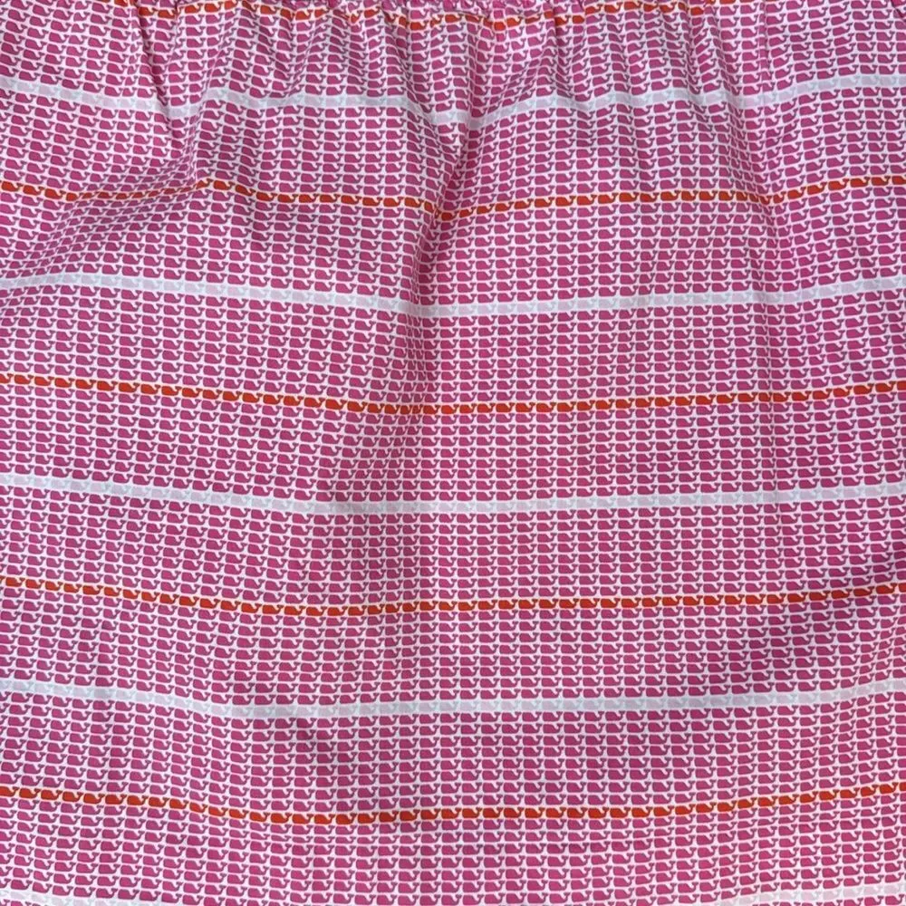 Vineyard Vines Pink Striped Mini Skirt Women's 6 - Picture 3 of 9
